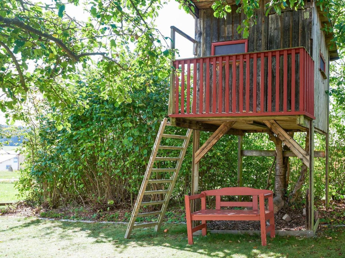 Nice Flat With Sauna Covered Terrace Garden And Tree House For Children Zandt Luaran gambar
